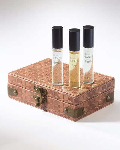 The Travel Perfume Embossed Trunk