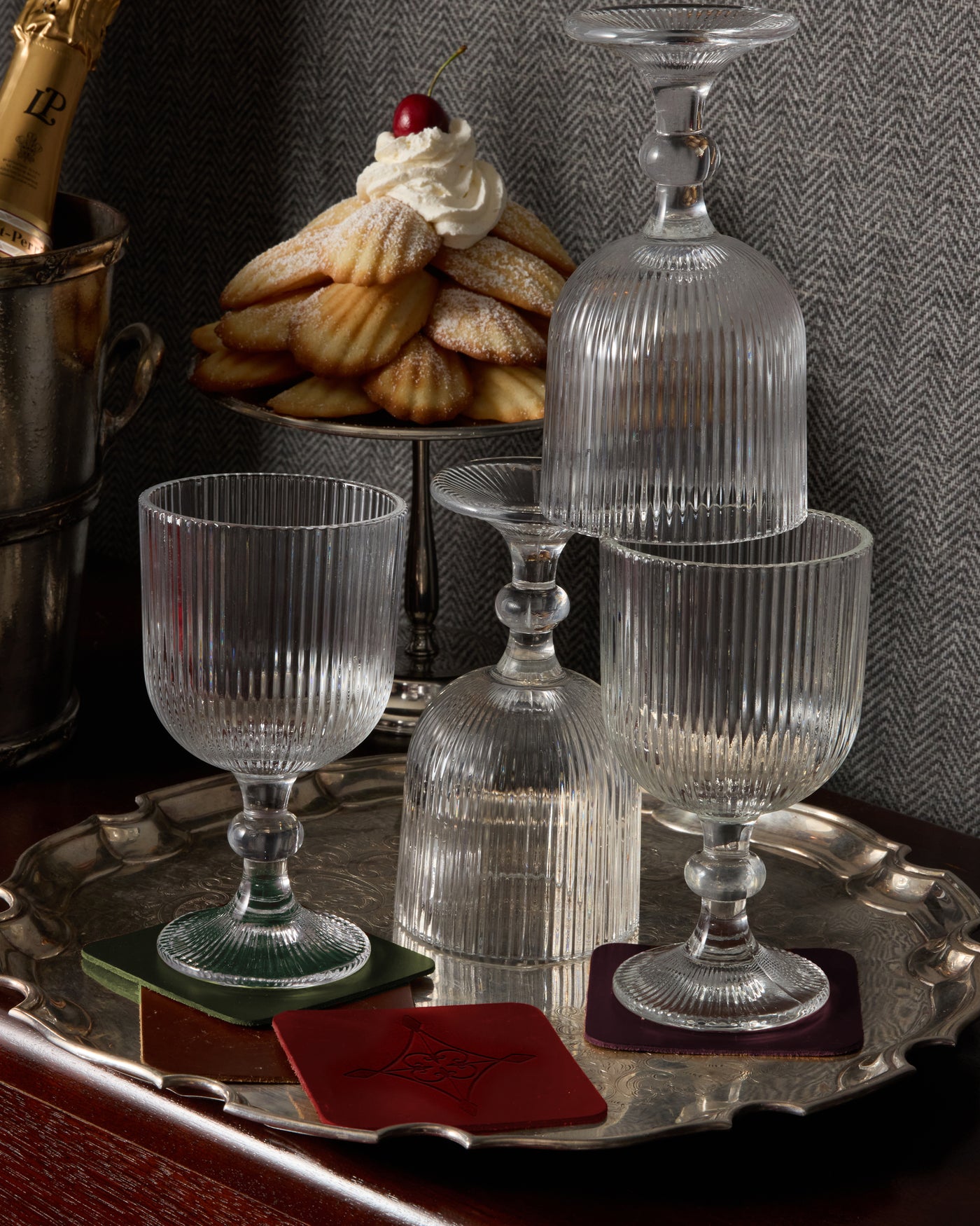 Coaster and Goblet Duo