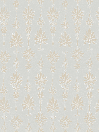 The Maker Palmette Wallpaper in Pale