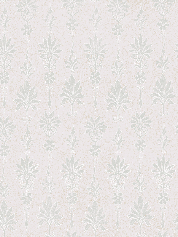 The Maker Palmette Wallpaper in Blush